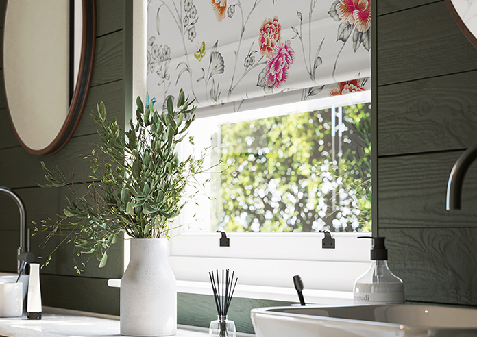 Borneo, Orchid - Twist&Fit Roman Blind - Image 5